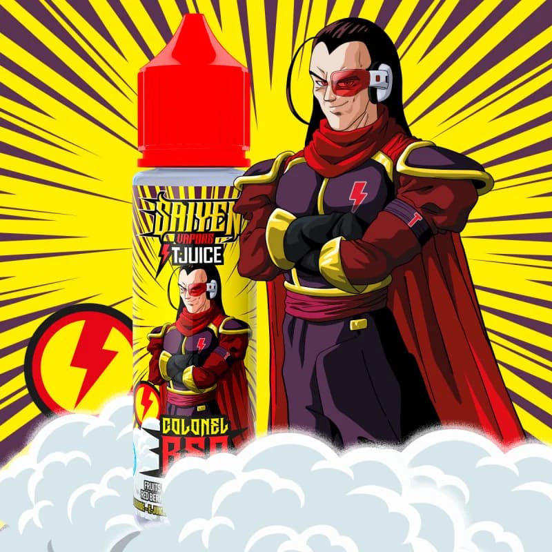 Colonel RED 50ml Saiyen Vapors - Swoke